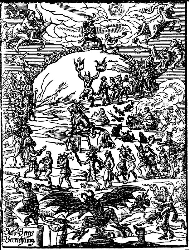 Hexensabbat auf dem Brocken