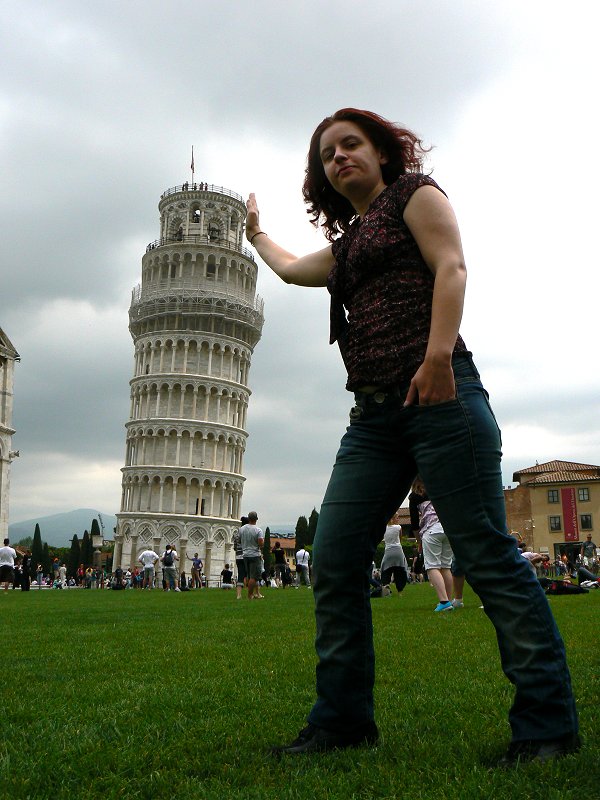 Schiefer Turm von Pisa in der Toskana