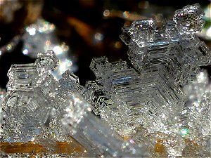 Eiskristalle im Fichtelgebirge