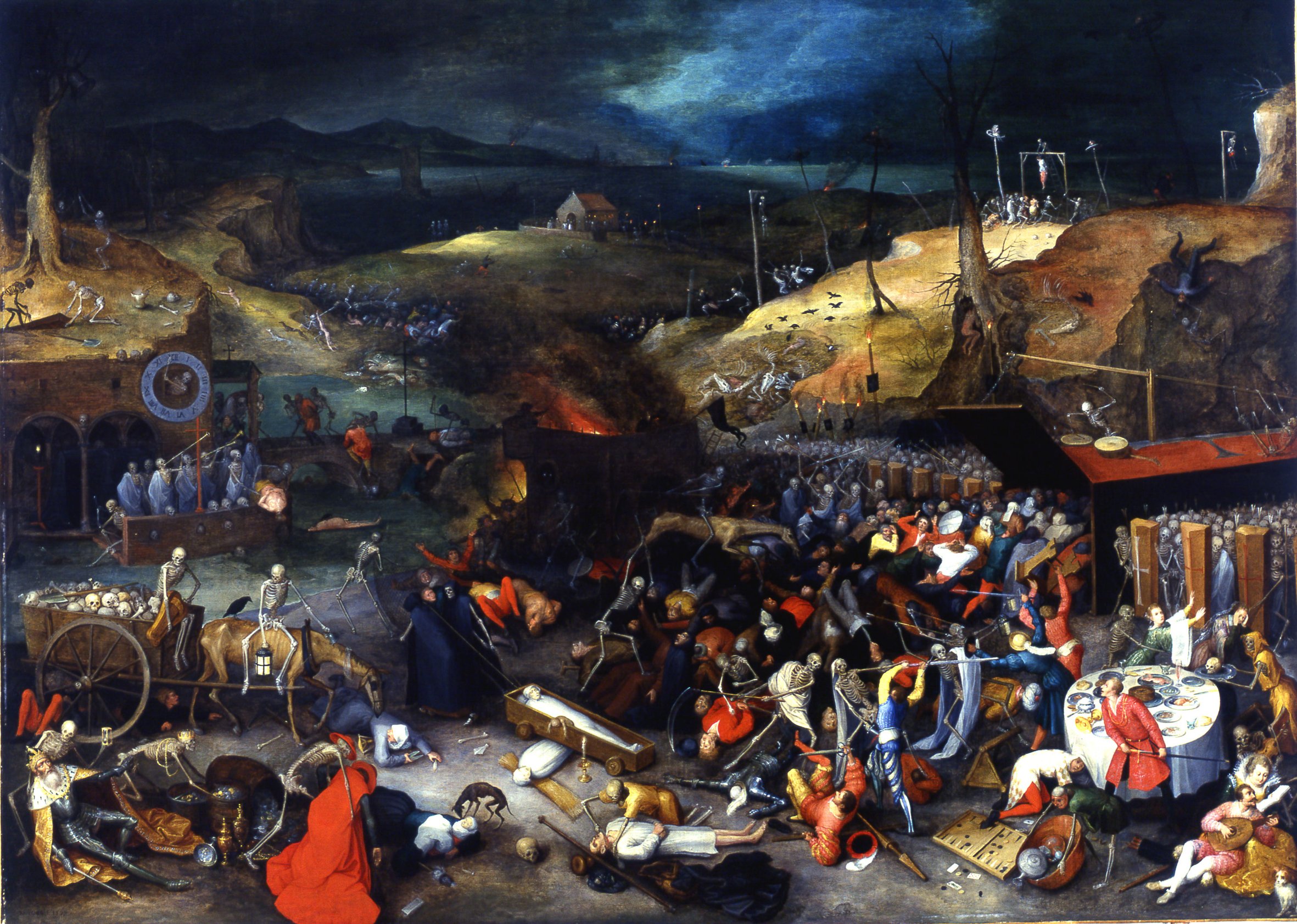 Der Triumph des Todes, Gemälde von Pieter Bruegel dem Älteren