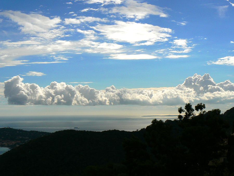 Abendstimmung am Cap Ferrat bei Nizza an der Cote d'Azur
