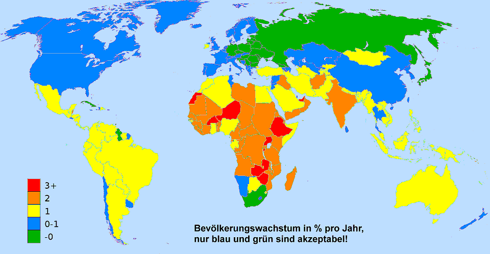 Entwicklung der Weltbevölkerung