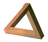 Penrose-Dreieck oder Tribar