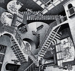 M. C. Escher - Treppen