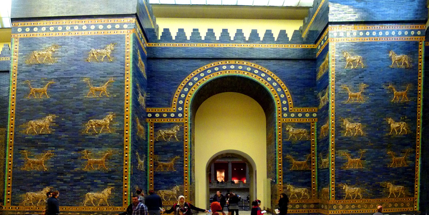 Das Ischtar-Tor im Pergamon-Museum in Berlin